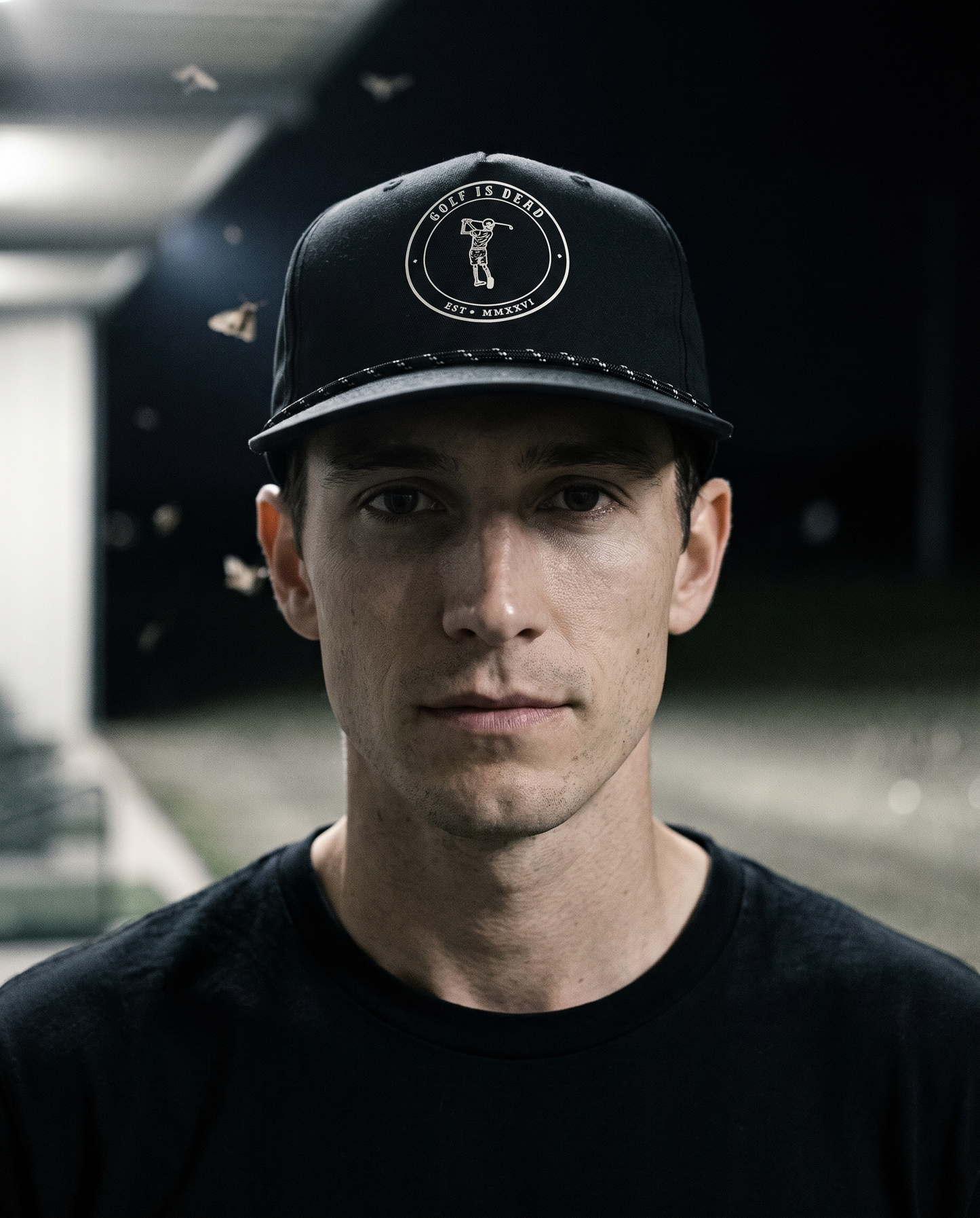 The Emblem Rope Cap — night range