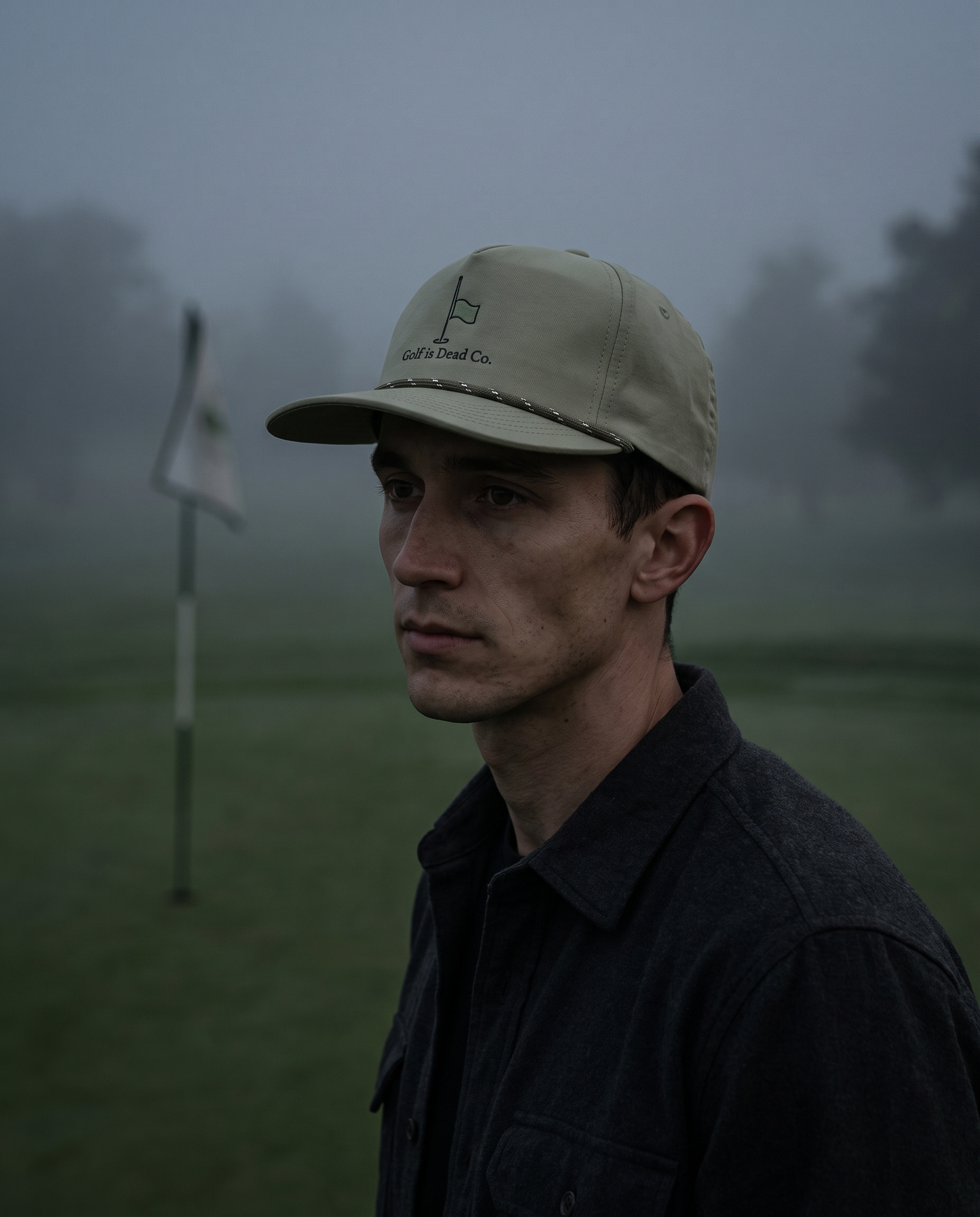 The Last Flag Rope Cap — dusk green