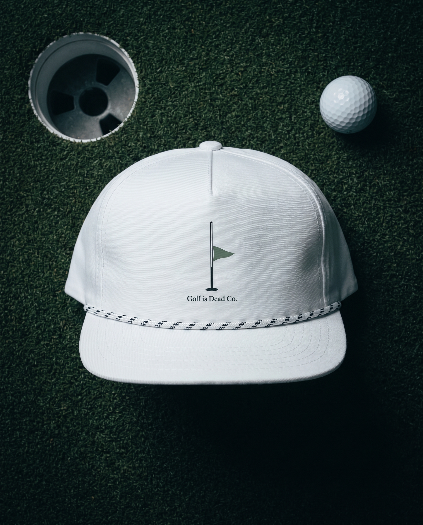 The Last Flag Rope Cap — White